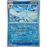 Pokemon - Glaceon 025/131 Prismatic Evolutions &ndash; Reverse Foil Single Card