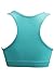 Franato Women's Workout Cross Back Padded Racerback Gym Yoga Sport Bra