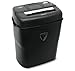 Aurora AS1018CD 10-Sheet Cross-Cut Paper/Credit Card/CD Shredder with Basket, Black