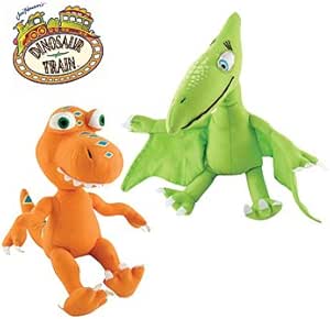 dinosaur train plush toys