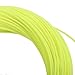 Maxcatch Fly Fishing Line (Weight Forward, Floating) and Fly Line Combo with Backing Leader and Tippet (1F/2F/3F/4F/5F/6F/7F/8F/9F/10F) (Fly Line Fluo Yellow, WF5F 100FT)