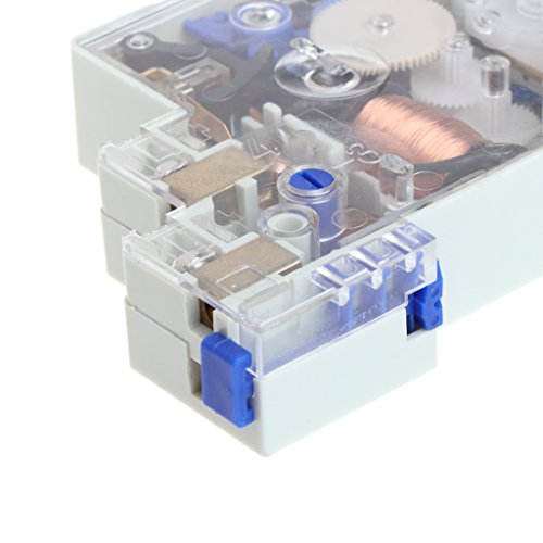 Qisuw 7 Min DIN Rail Staircase Din Rail Relay Switch Time Timer Corridor Controller AC 110-230V - Thumbnail 6