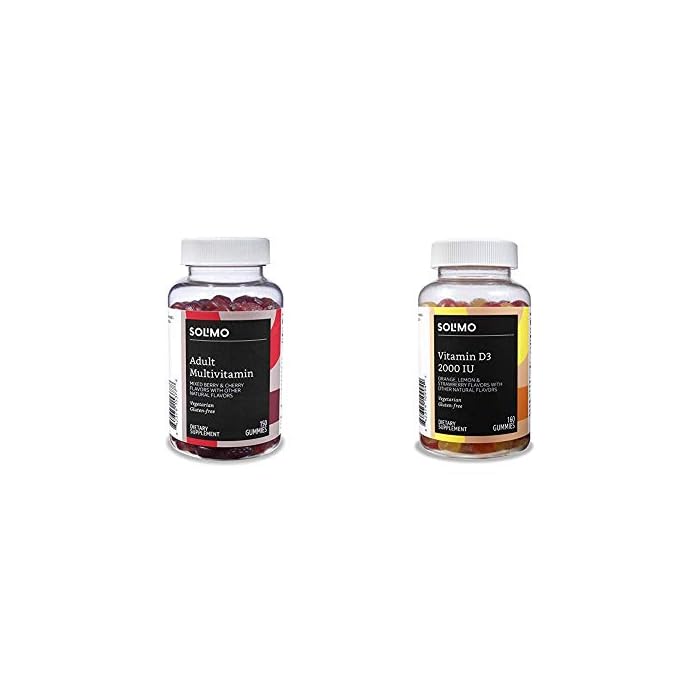 Amazon Basics Adult Multivitamin, 300 Gummies, 150-Day Supply, 150 Count (Pack of 2) (Previously Solimo)