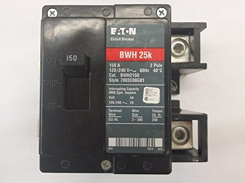 Eaton Cutler Hammer Bwh2150 2pole 150amp Main Circuit Breaker Kit Amazon Com Industrial Scientific
