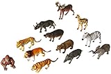 ~ 12 ~ Zoo Safari Animal Figures ~ 3 - 4.5