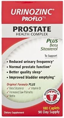 Prostate Formula Plus, Tablets 180 ea by Urinozinc(pack of 3)