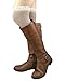 Spring Fever Crochet Lace Trim Cotton Knit Leg Warmers Boot Socks