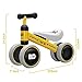 YGJT Baby Balance Bikes Bicycle Baby Walker Toys Rides for 1 Year Boys Girls 10 Months-24 Months Baby's First Bike First Birthday Gift Yellow Duck