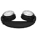 QC15 QC2 Headband Cover, JARMOR Bose Replacement Head Band Protector with Zipper [ Easy Installation ] for QuietComfort 15, QuietComfort 2 Headphones (Black)
