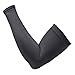 Arm Sleeve,Oodvj UV Sun Sleeves of 1 Pair,Sun Protection Long Arm Sleeves Sport Cooling Suitable Men Women For Outdoor Sports - Black