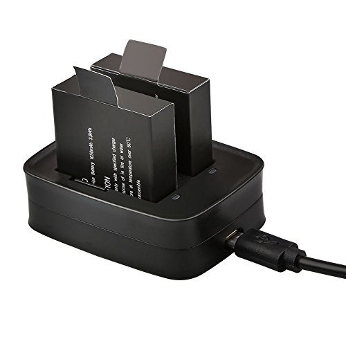 AKASO V50/ V50 Elite 2 x 1050mAh Rechargeable Action Camera Battery