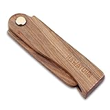 Hawatour Folding Wood Comb Pocket Size Hair and Beard Fold Wooden Comb (Upgraded Version)