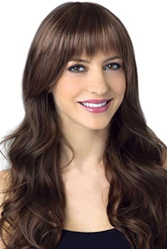 Clip Lok Bangs Color 234R Golden Blonde - Revlon Fringe Hairpiece 6 - 9 Inch Length Layered Clip In Hairstyle Volume Women's Synthetic