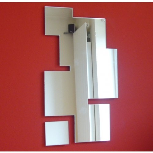 Square Collage Mirror - 45cm x 27cm