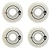 Rollerblade 60mm 90A Indoor and Outdoor Aggressive Inline Skate Wheels, 4 Pack
