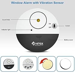 2 Pack Home Security Anti-Theft Window & Door