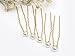 Unicra Wedding Silver Hair Pins Wedding Bridal Pearl Hair Accessories for Brides and Bridesmaids Pack of 10 (Gold)