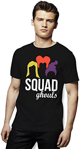 Hocus Pocus Squad Ghouls Man's T-Shirt Large Black