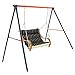 LEMY Large Heavy Duty All-Steel Swing Frame 70.9 Inch Height 86.6 Inch Length 220 LBS Weight Capacity Metal A-Frame Swing Stand