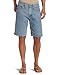 Lee Men's Regular Fit Denim Short, Light Stone, 32