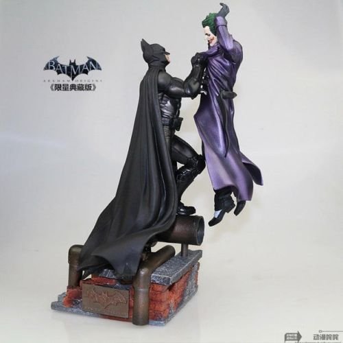 Batman Arkham Origins Batman Vs Joker PVC Statue New