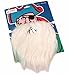 Pirate Costume Set - White Beard and Moustache in Synthetic Material