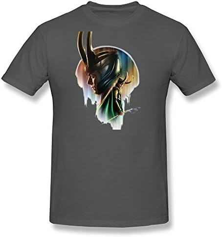 LongRVEA Men's Loki Laufeyson The Thor T-shirts Large DeepHeather