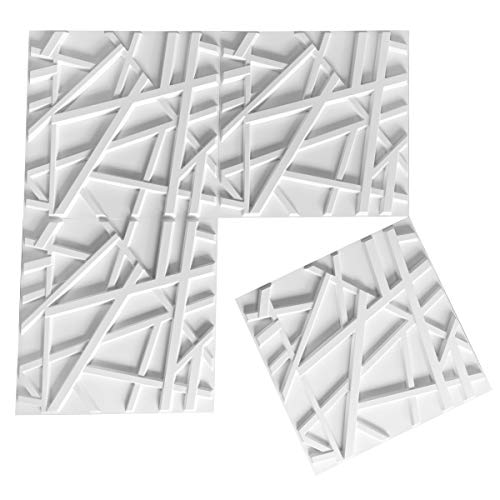 Art3d A10045 3D Wall Panels, White Pricepulse