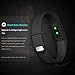 URBST Fitness Tracker,Wireless Smart Activity Trackers Wristband Blood Pressure Heart Rate Monitor Sport Bracelet Pedometer Watch-BLACK
