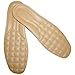Shoeslulu Magic Absorbent Massaging Lambskin Leather Insoles with Arch Support (EU 41 / US Men 8-8.5)