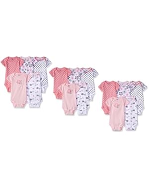 Baby Girls' 15 Piece Grow with Me Onesies
