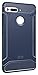 TUDIA Essential Phone PH-1 Case, Carbon Fiber Design Lightweight [TAMM] TPU Bumper Shock Absorption Cover for Essential Phone PH-1 (Navy Blue)