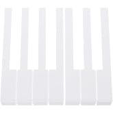 Piano Key Repairing Tools Replacement Key Tops for Upright and Vertical Pianos Keyboard Repair Accessories 6.26X3.7In