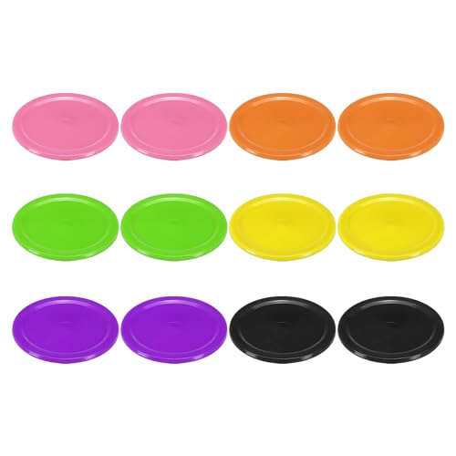 Black, Orange, Green, Yellow, Pink, Purple