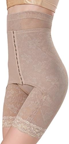 WAROFT Women's Easy Off Hips Body Shaper High Waist Cincher Thigh Slimmer Shapewear Beige Tag XXL (US Size M-L)