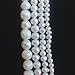 Adabele 1 Strand Real Natural Potato Round White Cultured Freshwater Pearl Loose Beads 7-8mm for Jewelry Making 14 inch fp3-78
