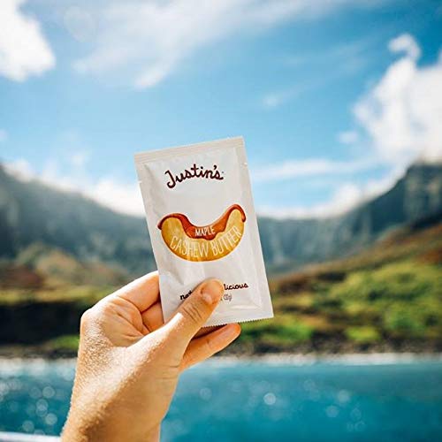 Justin's Maple Cashew Butter Squeeze Packs, Gluten-free, Non-GMO, Responsibly Sourced, Pack of 10 (1.15oz each) - Thumbnail 5