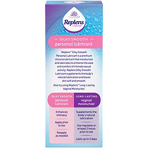 Replens Silky Smooth Personal Lubricant, 2.7 Ounce (Pack of 2) Pricepulse