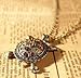 Epiestore(TM) Women's vintage diamond inlaid cute little turtle sweater chain necklace N64