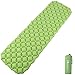 MOON LENCE Sleeping Pad for Camping Backpacking Ultralight Compact Air Pad Inflatable Lightweight Sleeping Mat Portable Outdoor Hiking Mattress(Green*1)
