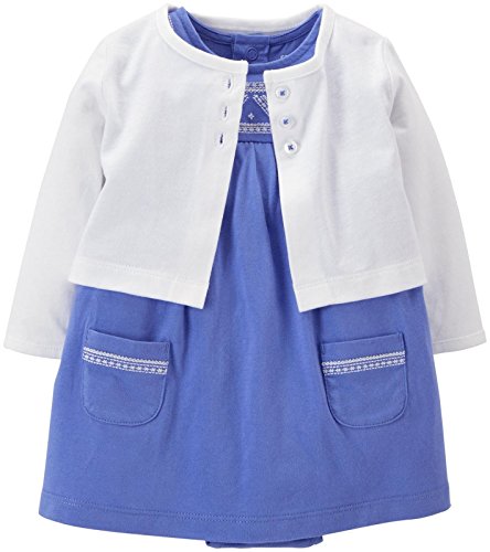 Carter's Baby Girls' 2 Piece Dress Set (Baby) - Blue - 6 Months