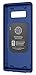 Spigen Thin Fit 360 Designed for Samsung Galaxy Note 8 Case (2017) Tempered Glass Screen Protectors Included - Deep Sea Blue