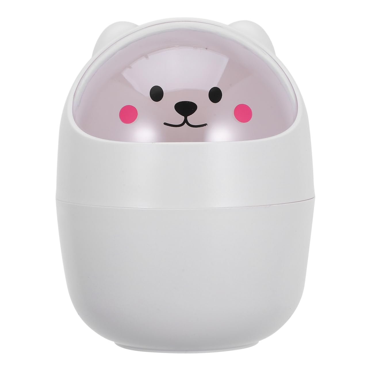 Countertop Trash Can Plastic Desk Trash Can Mini for Desk for Family Living Room Kitchen Bedroom Bathroom Office Car Indoor