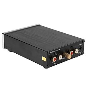 Garsent MM Phonograph voorversterker, mini elektronische audio stereo phono voorversterker, platenspeler platenspeler…