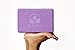 1 Blue and Light Blue Bicolor Yoga Block - 9 Inches by 6 Inches by 4 Inches