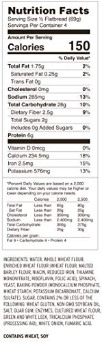 Daily Kneads Bread Whole Grain Veggie Flatbread (Spinach & Leek + Tomato & Basil, Variety 2-Pack) | 2 Vegetable Flatbreads per pack, 4 flatbreads total (19.5 oz) | All-natural, non-GMO