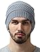 Tough Headwear Slouchy Beanie Hats for Men Women - Beanies Hats Men Women - Loose Beanie - Oversized Slouchy Beanies Light Gray