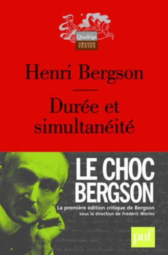 Durée et simultanéité by Henri Bergson (Paperback)