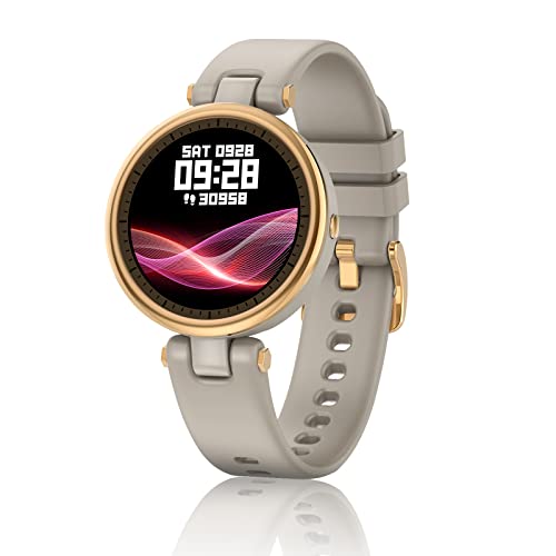 Round Smart Watch for Women iPhone Compatible 2022 Android Phones