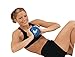 Valeo WFB6 6-Pound Weighted Fitness Ball With Soft Vinyl Covering And Included Exercise Chart, 5-Inch Diameter